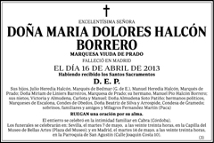 María Dolores Halcón